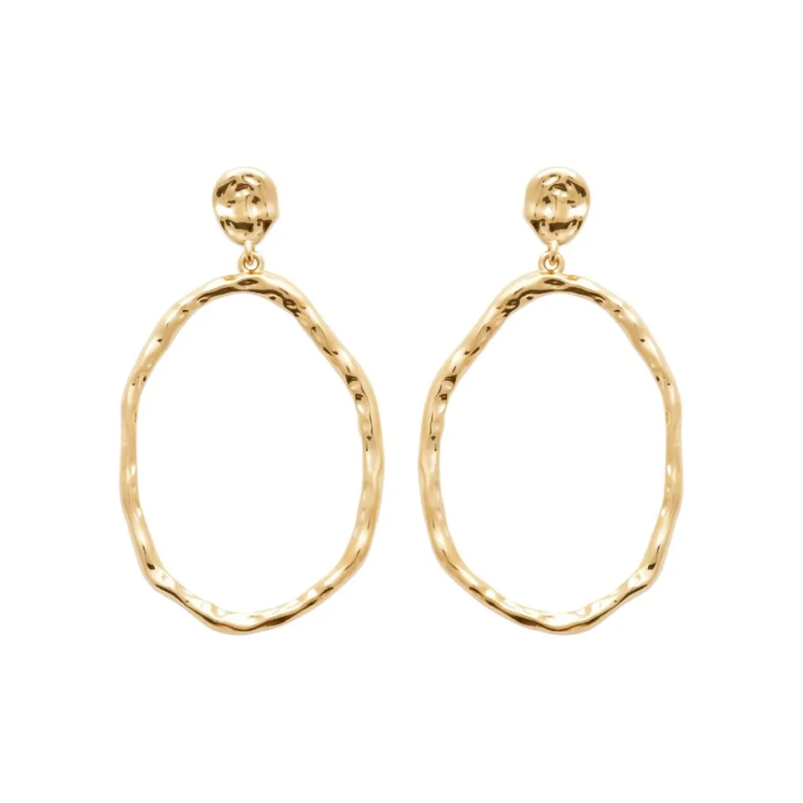 Maison de la Bijouterie Pendantes Sensimio Y3034U00 Plaqué or | Femme Boucles D'Oreilles