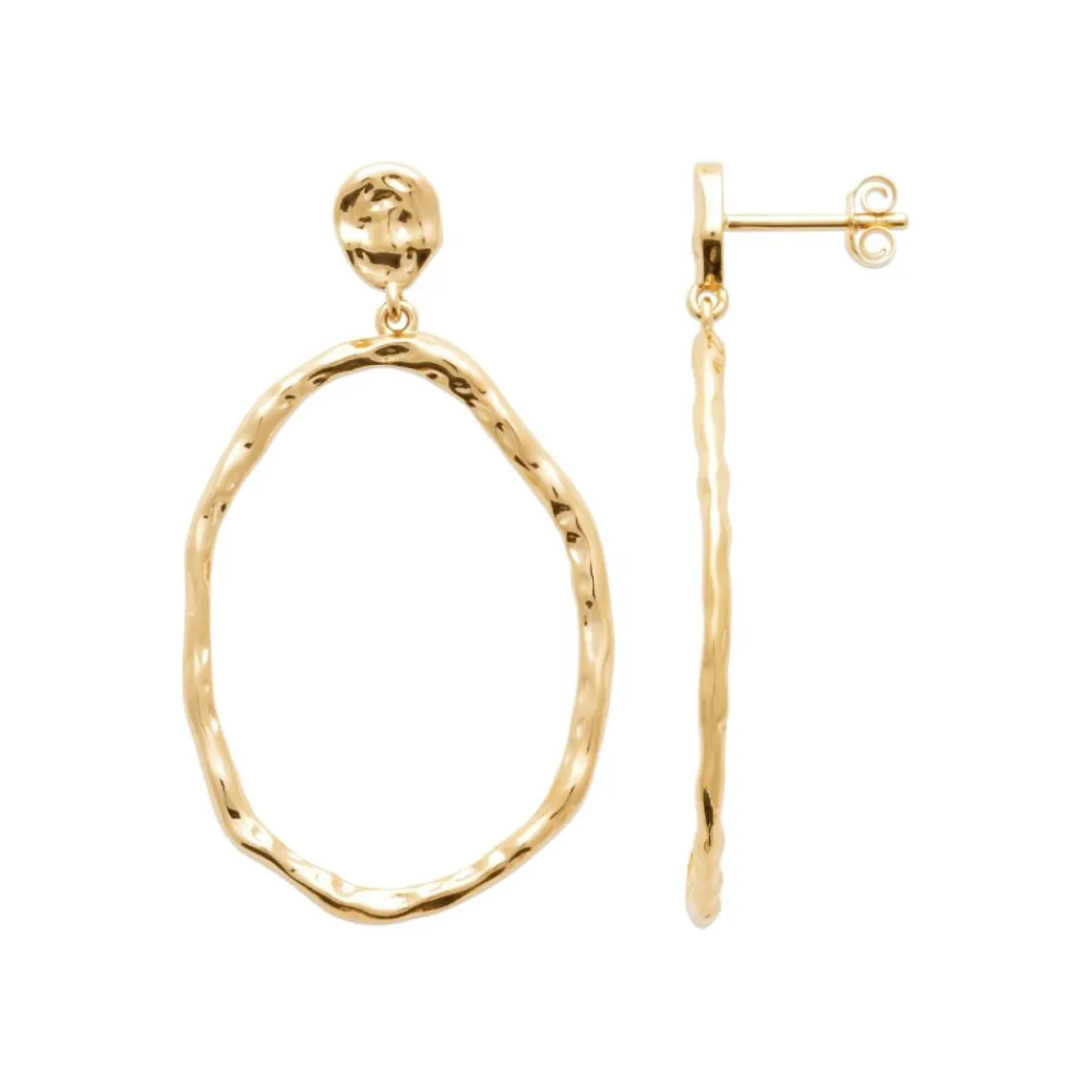 Maison de la Bijouterie Pendantes Sensimio Y3034U00 Plaqué or | Femme Boucles D'Oreilles