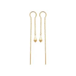Maison de la Bijouterie Pendantes Sensimio Y3034V00 Plaqué or | Femme Boucles D'Oreilles