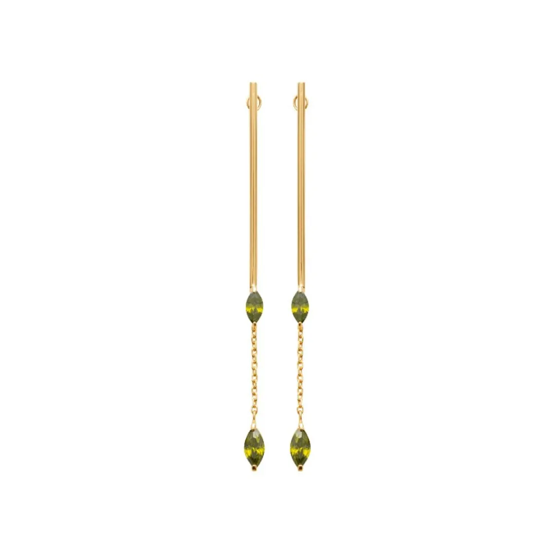 Maison de la Bijouterie Pendantes Sensimio Y3034W50 Plaqué or | Femme Boucles D'Oreilles