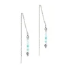 Sloya Pendantes Lumia en pierres Amazonite | Femme Boucles D'Oreilles