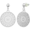 So Charm Bijoux Pendantes So Charm - B4268-ARGENT - Boucles D'Oreilles Argentées | Femme Boucles D'Oreilles