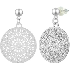 So Charm Bijoux Pendantes So Charm - B4268-ARGENT - Boucles D'Oreilles Argentées | Femme Boucles D'Oreilles
