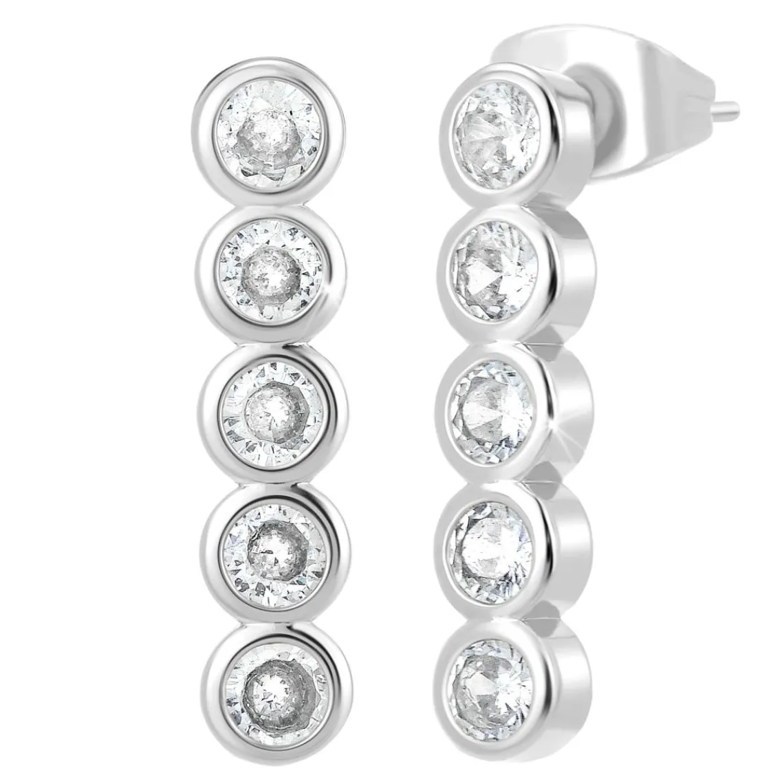 So Charm Bijoux Pendantes So Charm - B3390-ARGENT - Boucles D'Oreilles Argentées | Femme Boucles D'Oreilles