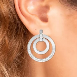 So Charm Bijoux Pendantes So Charm - B3340-ARGENT - Boucles D'Oreilles Argentées | Femme Boucles D'Oreilles