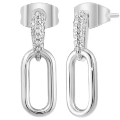 So Charm Bijoux Pendantes So Charm - B3102-ARGENT - Boucles D'Oreilles Argentées | Femme Boucles D'Oreilles