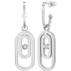 So Charm Bijoux Pendantes So Charm - B3339-ARGENT - Boucles D'Oreilles Argentées | Femme Boucles D'Oreilles