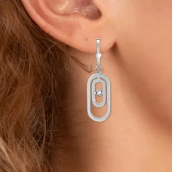 So Charm Bijoux Pendantes So Charm - B3339-ARGENT - Boucles D'Oreilles Argentées | Femme Boucles D'Oreilles