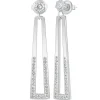 So Charm Bijoux Pendantes So Charm - B3312-ARGENT - Boucles D'Oreilles Argentées | Femme Boucles D'Oreilles