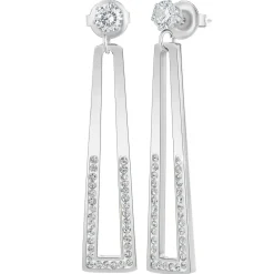 So Charm Bijoux Pendantes So Charm - B3312-ARGENT - Boucles D'Oreilles Argentées | Femme Boucles D'Oreilles