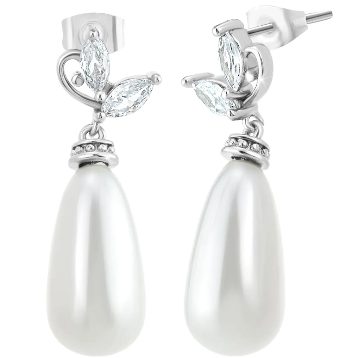 So Charm Bijoux Pendantes So Charm - B2959-ARGENT - Boucles D'Oreilles Argentées | Femme Boucles D'Oreilles