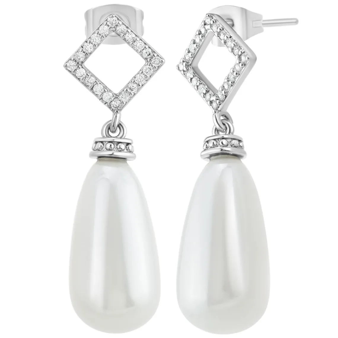 So Charm Bijoux Pendantes So Charm - B2958-ARGENT - Boucles D'Oreilles Argentées | Femme Boucles D'Oreilles