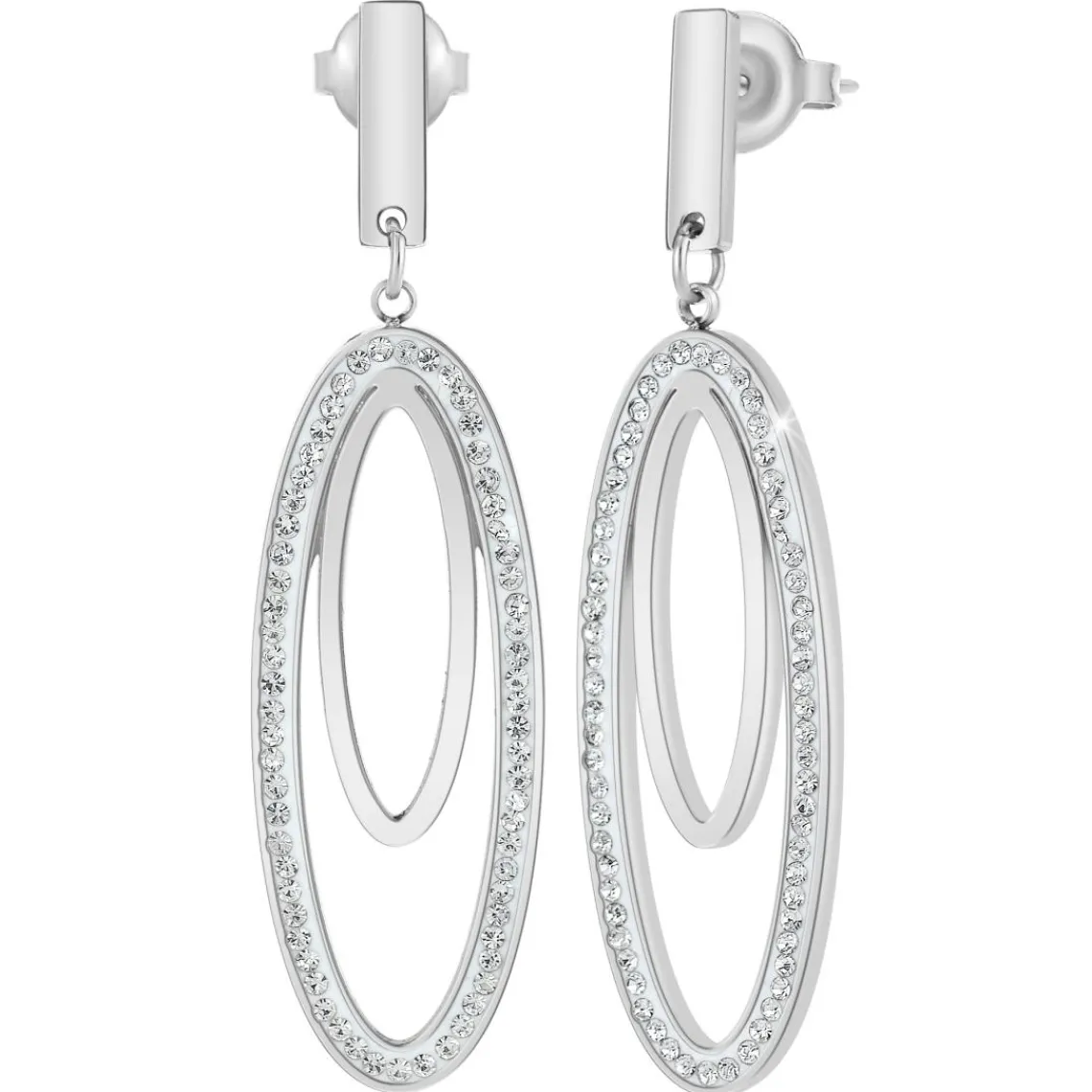 So Charm Bijoux Pendantes So Charm - B3313-ARGENT - Boucles D'Oreilles Argentées | Femme Boucles D'Oreilles