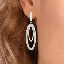 So Charm Bijoux Pendantes So Charm - B3313-ARGENT - Boucles D'Oreilles Argentées | Femme Boucles D'Oreilles