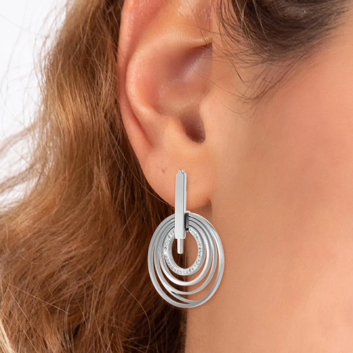 So Charm Bijoux Pendantes So Charm - B3219-ARGENT - Boucles D'Oreilles Argentées | Femme Boucles D'Oreilles