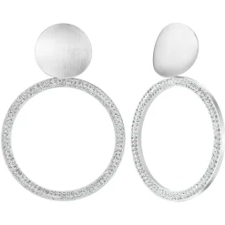 So Charm Bijoux Pendantes So Charm - B3154-ARGENT - Boucles D'Oreilles Argentées | Femme Boucles D'Oreilles