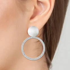 So Charm Bijoux Pendantes So Charm - B3154-ARGENT - Boucles D'Oreilles Argentées | Femme Boucles D'Oreilles