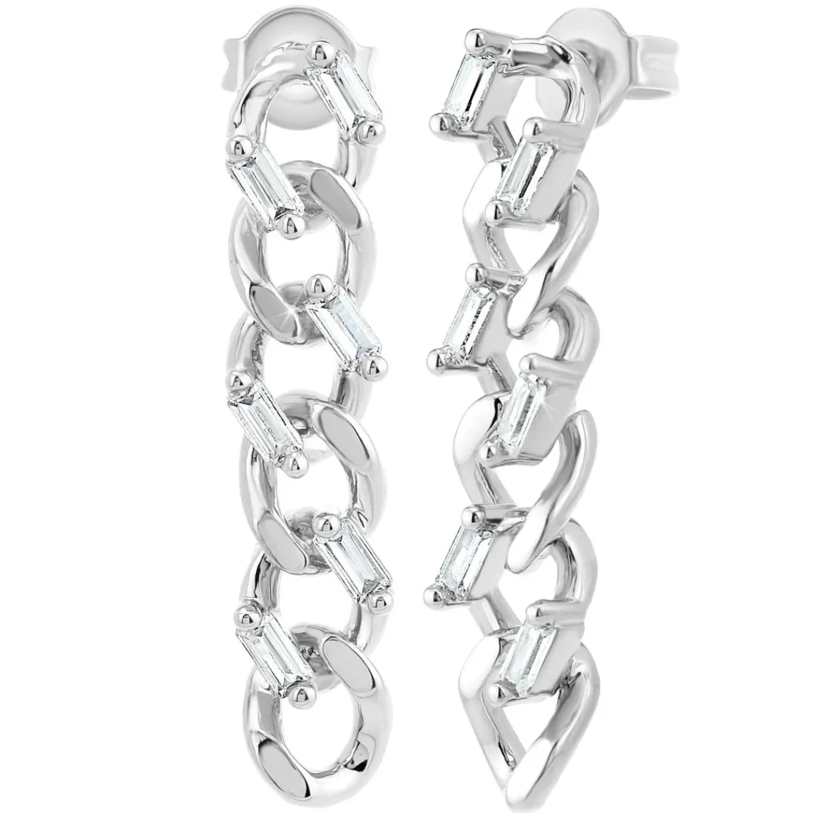 So Charm Bijoux Pendantes So Charm - B3046-ARGENT - Boucles D'Oreilles Argentées | Femme Boucles D'Oreilles