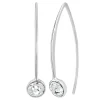 So Charm Bijoux Pendantes So Charm - B3149-ARGENT-CRYS - Boucles D'Oreilles Argentées | Femme Boucles D'Oreilles