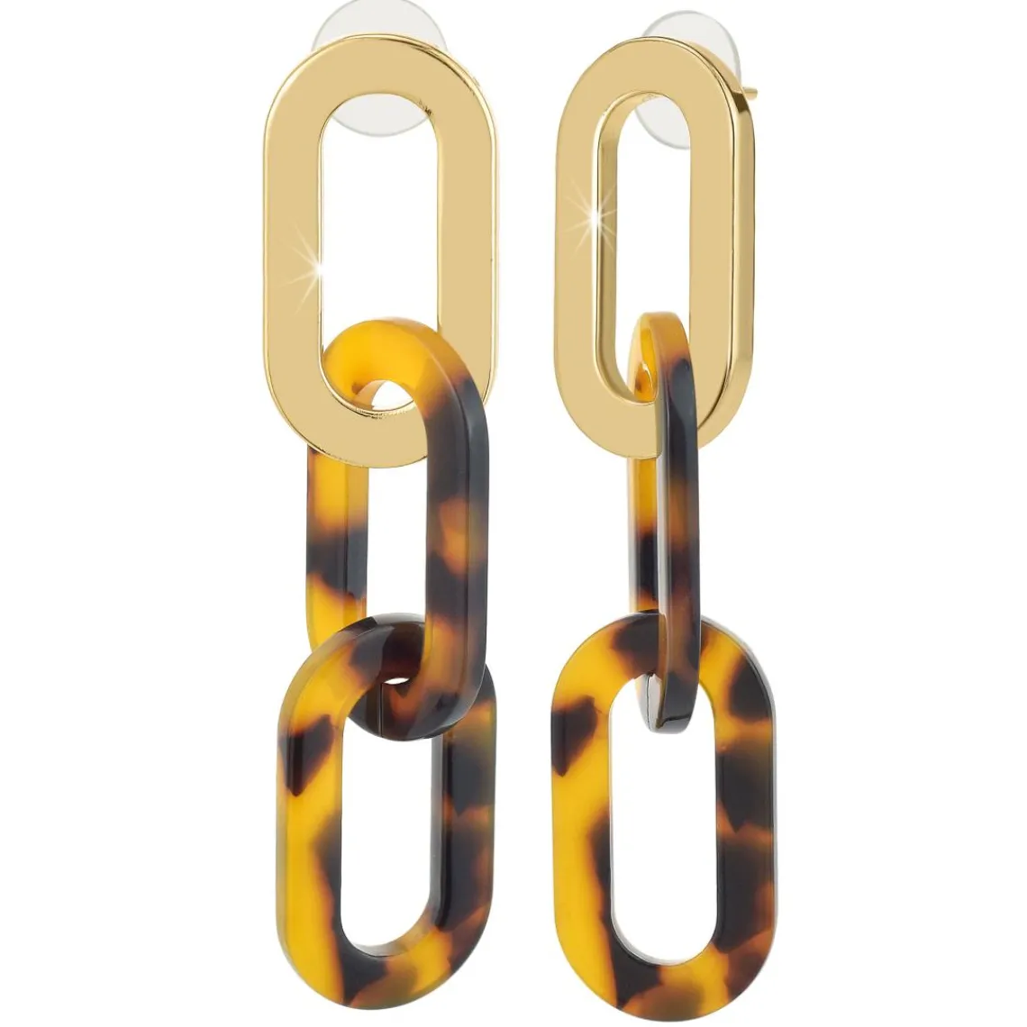 So Charm Bijoux Pendantes So Charm - B4008 - Boucles D'Oreilles Dorées | Femme Boucles D'Oreilles