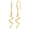 So Charm Bijoux Pendantes So Charm - BD1549-BO-DORE-DIAMANT-BlANC - Boucles D'Oreilles Dorées | Femme Boucles D'Oreilles
