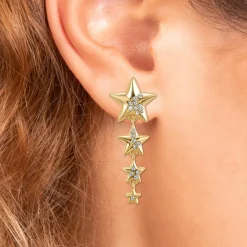 So Charm Bijoux Pendantes So Charm - B3360-DORE - Boucles D'Oreilles Dorées | Femme Boucles D'Oreilles