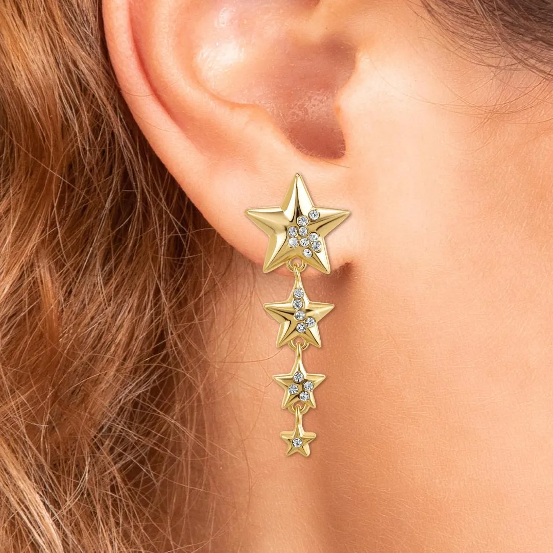 So Charm Bijoux Pendantes So Charm - B3360-DORE - Boucles D'Oreilles Dorées | Femme Boucles D'Oreilles