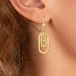 So Charm Bijoux Pendantes So Charm - B3339-DORE - Boucles D'Oreilles Dorées | Femme Boucles D'Oreilles
