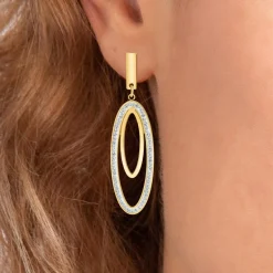 So Charm Bijoux Pendantes So Charm - B3313-DORE - Boucles D'Oreilles Dorées | Femme Boucles D'Oreilles