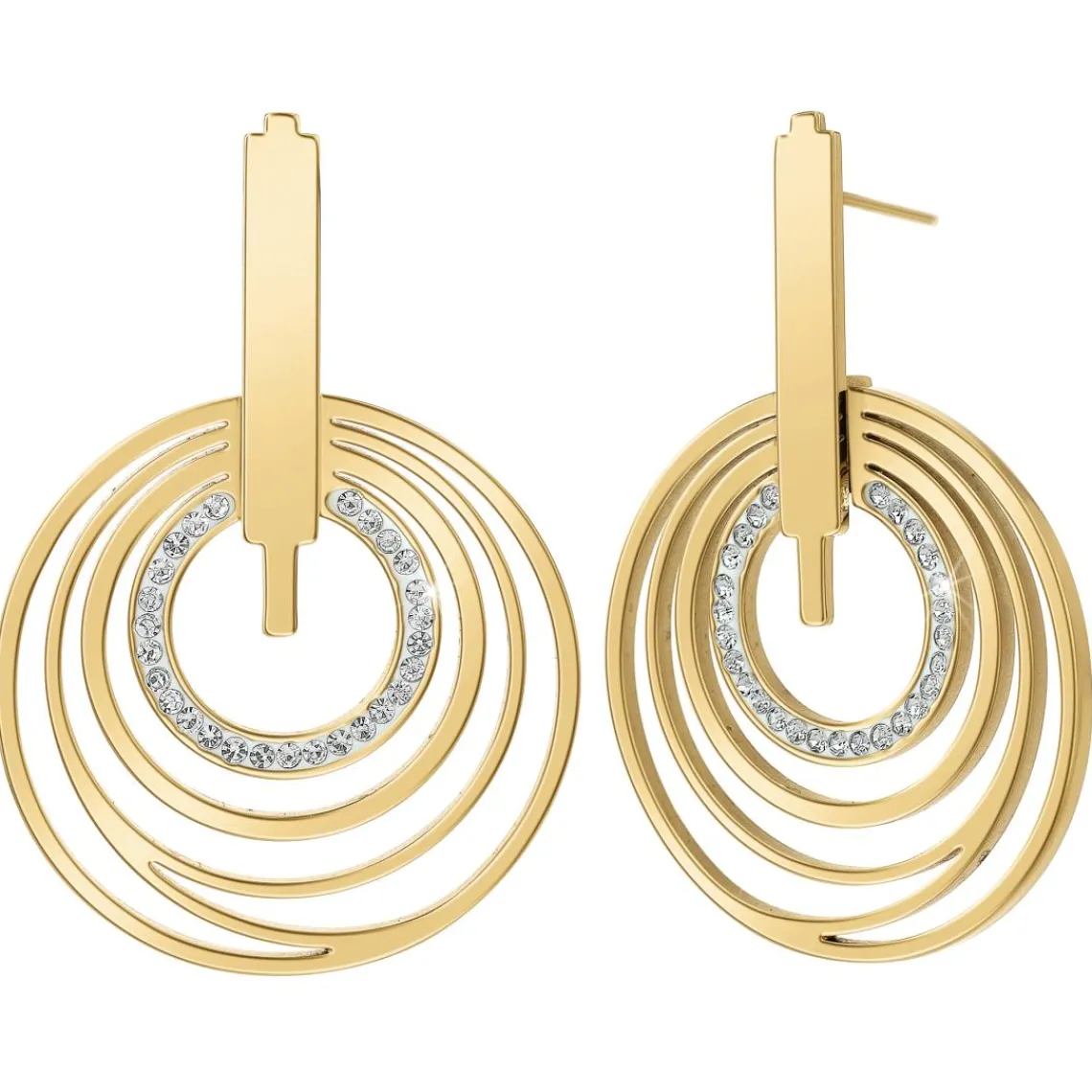 So Charm Bijoux Pendantes So Charm - B3219-DORE - Boucles D'Oreilles Dorées | Femme Boucles D'Oreilles