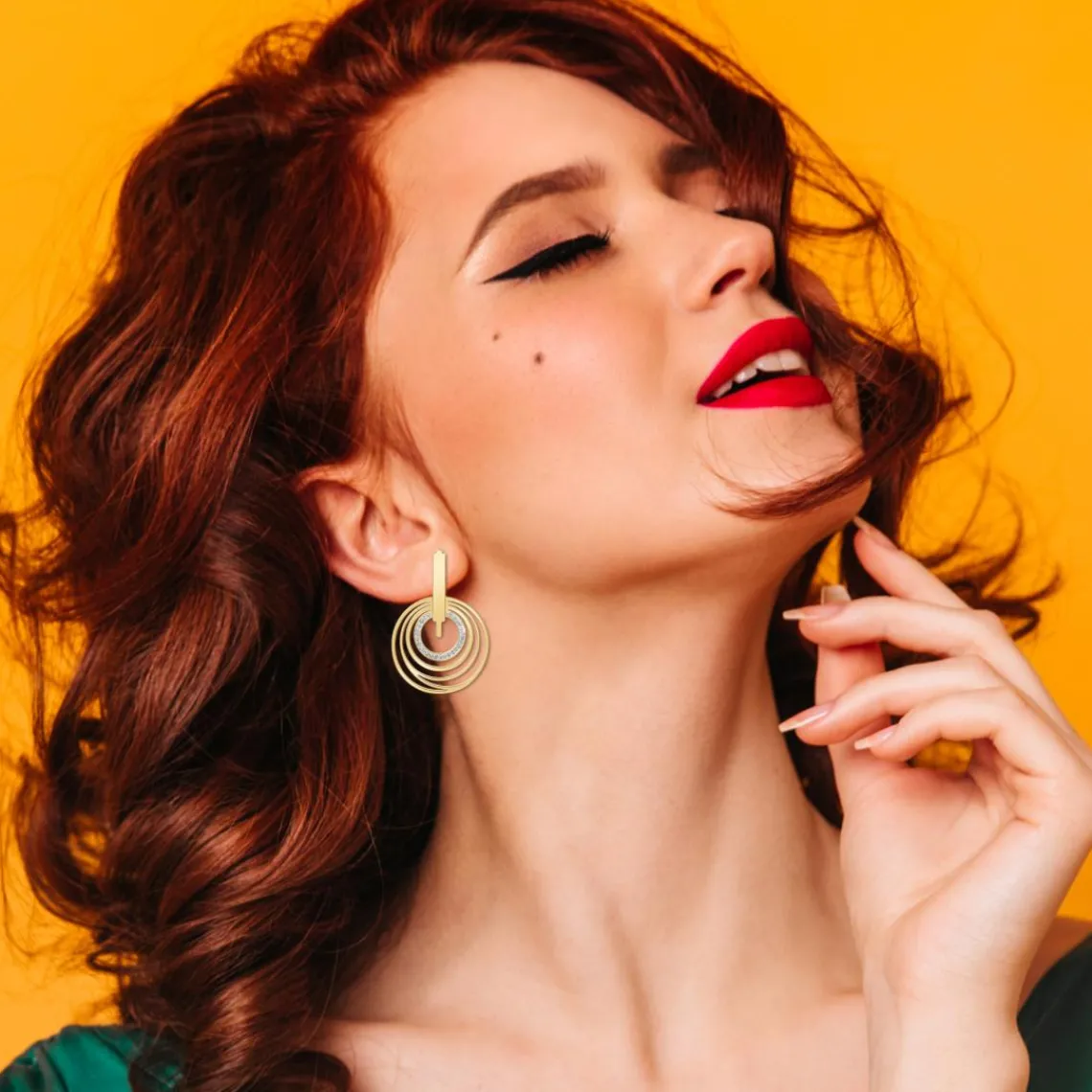 So Charm Bijoux Pendantes So Charm - B3219-DORE - Boucles D'Oreilles Dorées | Femme Boucles D'Oreilles