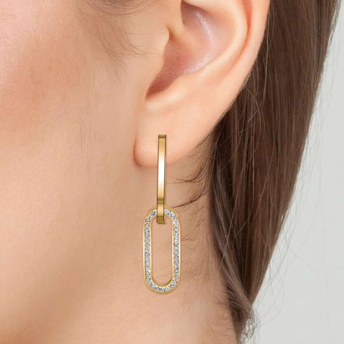So Charm Bijoux Pendantes So Charm - B2569-DORE - Boucles D'Oreilles Dorées | Femme Boucles D'Oreilles