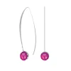 So Charm Bijoux Pendantes So Charm - BS135-FUSH - Boucles D'Oreilles Argentées | Femme Boucles D'Oreilles