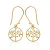 Maison de la Bijouterie Pendante-Y4U0U0-- Plaqué Or | Femme Boucles D'Oreilles
