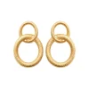 Maison de la Bijouterie Pendante-Y5VZ50-- Plaqué Or | Femme Boucles D'Oreilles