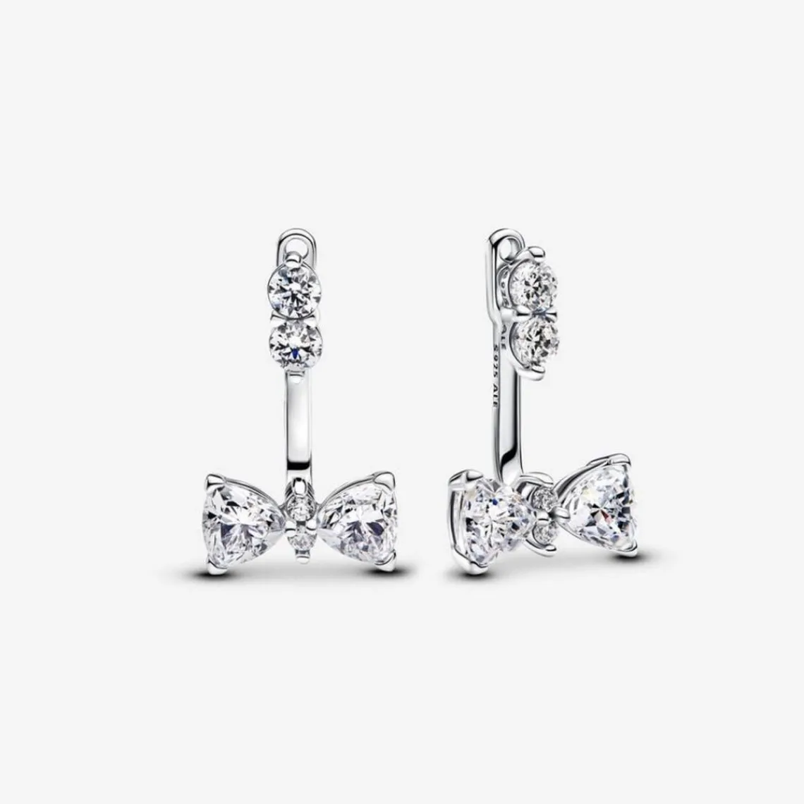 Pandora Pendants d’Oreilles Nœud Scintillant | Femme Boucles D'Oreilles