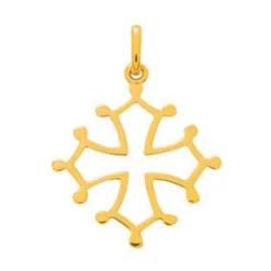 Stella Pendentif Croix occitane or 750/1000 jaune (18K) | Femme Colliers Et Pendentifs|Colliers Et Pendentifs