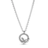 Pandora Pendentif Timeless - Herbier et Cercle Scintillants | Femme Collier Et Pendentif
