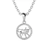 MYC-Paris Pendentif Zodiaque Taureau Argenté | Femme Collier Et Pendentif