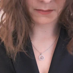 MYC-Paris Pendentif Zodiaque Taureau Argenté | Femme Collier Et Pendentif