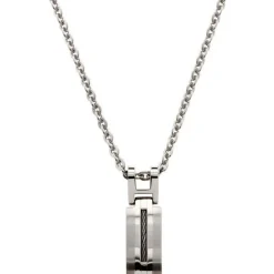 Rochet Pendentif P062360 - Pendentif Chaîne Câble Homme | Homme Colliers Et Pendentifs