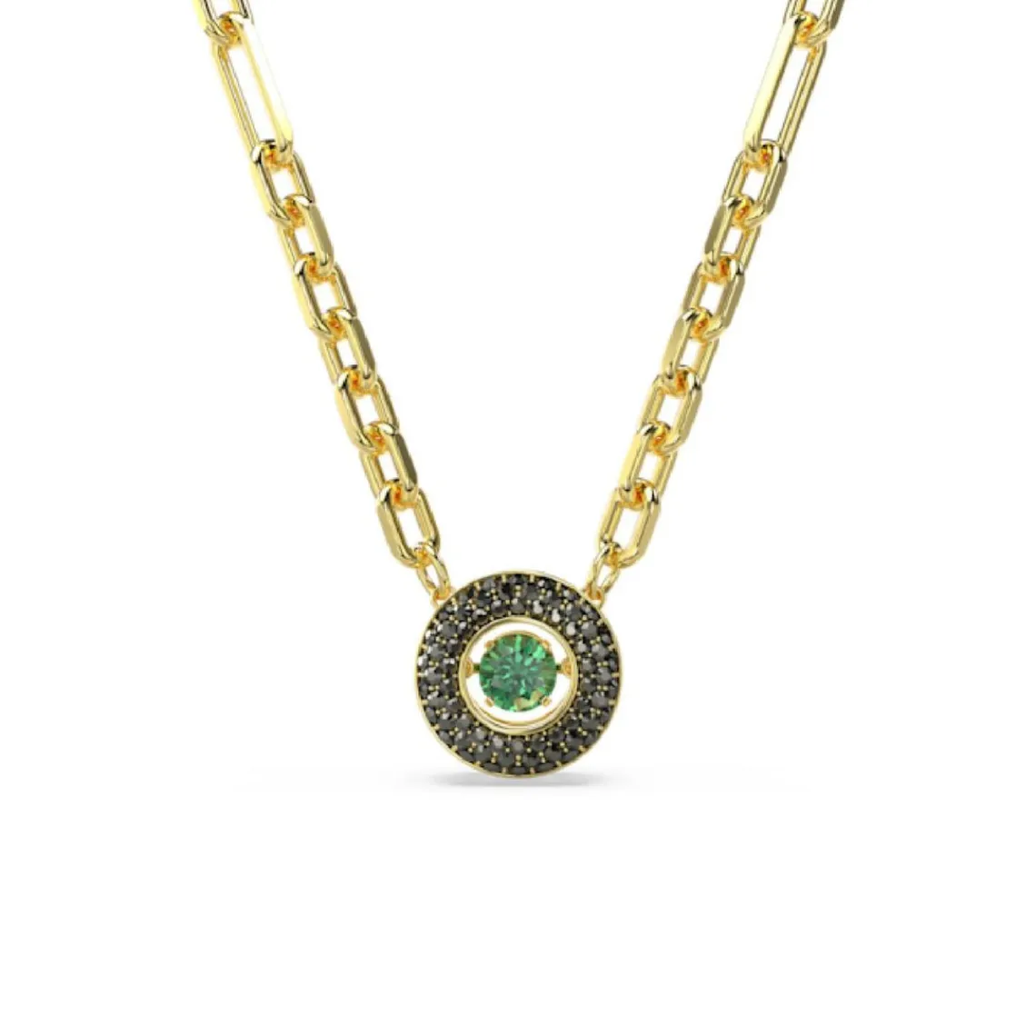 Swarovski Bijoux Pendentif Swarovski Sparkling Dc 5665238 - Green GRE/GOS | Femme Collier Et Pendentif