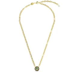 Swarovski Bijoux Pendentif Swarovski Sparkling Dc 5665238 - Green GRE/GOS | Femme Collier Et Pendentif