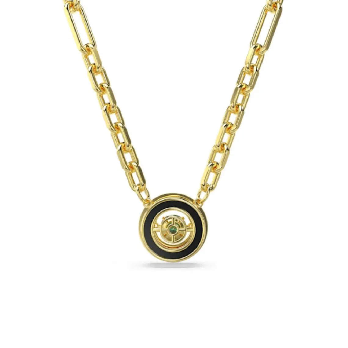 Swarovski Bijoux Pendentif Swarovski Sparkling Dc 5665238 - Green GRE/GOS | Femme Collier Et Pendentif