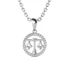 MYC-Paris Pendentif Zodiaque Balance Argenté | Femme Collier Et Pendentif