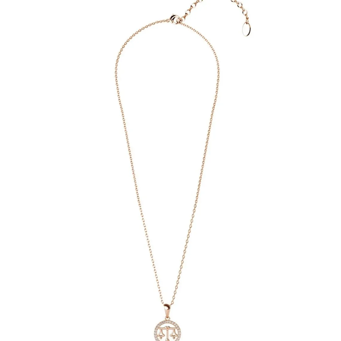 MYC-Paris Pendentif Zodiaque Balance Or Rose | Femme Collier Et Pendentif