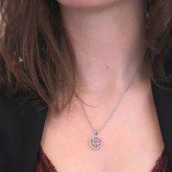 MYC-Paris Pendentif Zodiaque Cancer Argenté | Femme Collier Et Pendentif
