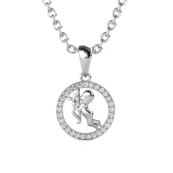 MYC-Paris Pendentif Zodiaque Sagittaire Argenté | Femme Collier Et Pendentif