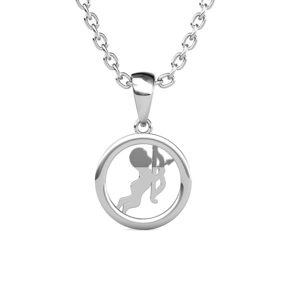 MYC-Paris Pendentif Zodiaque Sagittaire Argenté | Femme Collier Et Pendentif