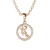 MYC-Paris Pendentif Zodiaque Sagittaire Or Rose | Femme Collier Et Pendentif